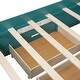 preview thumbnail 18 of 55, Solid Wood Platform Bed Frame Imitate Bridge Design Drawers