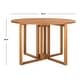 preview thumbnail 9 of 7, SAFAVIEH Wales Round 47.24-Inch Dia Dining Table - 47.3"x47.3"x29.5" - 47.3" W x 47.3" D x 29.5" H