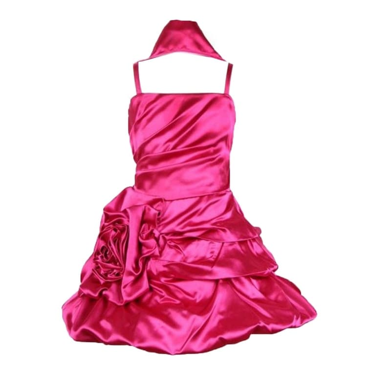 satin junior bridesmaid dresses