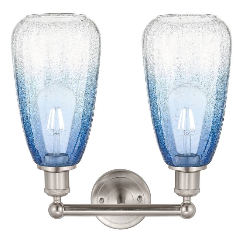 Innovations Lighting Endless Possibilities Edison - Brookhaven Almond - 2 Light 15" Bath Vanity Light