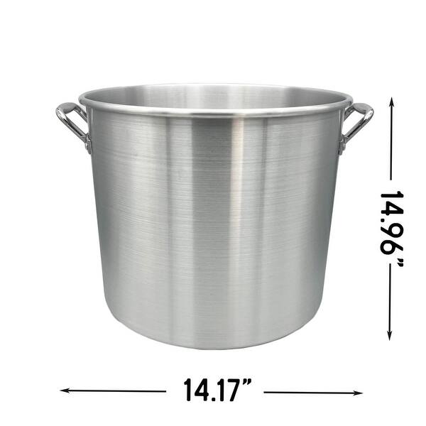 Nexgrill 42 Qt. Aluminum Pot with Strainer Basket and Lid Turkey Fryer
