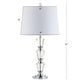 preview thumbnail 13 of 16, Aubrey 27" Crystal LED Table Lamp, Clear (Set of 2) by JONATHAN Y