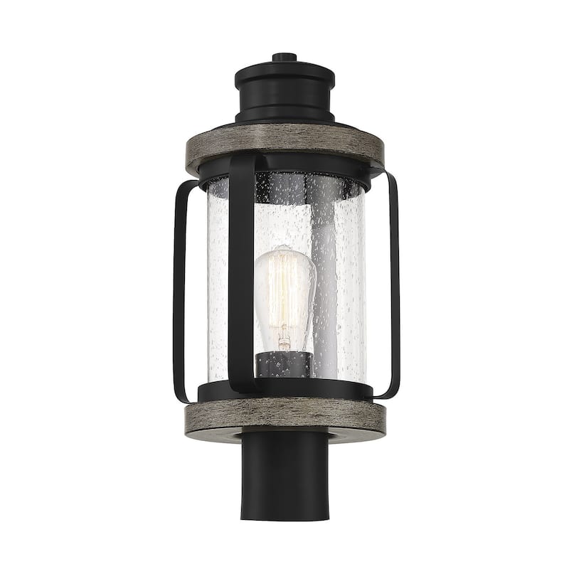 Savoy House 5-2954 Parker 18" Tall Outdoor Pier Mount Post Light