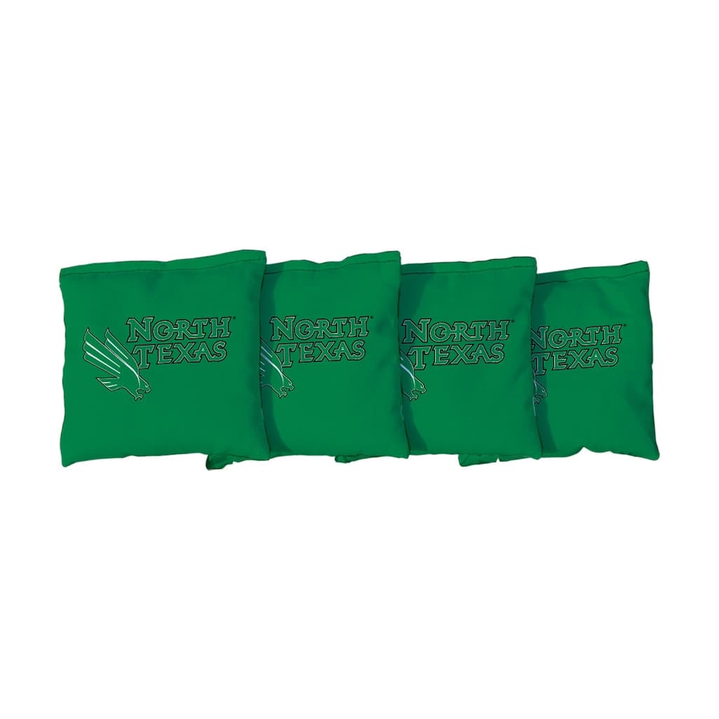 North Texas Mean Green Green Cornhole Bags