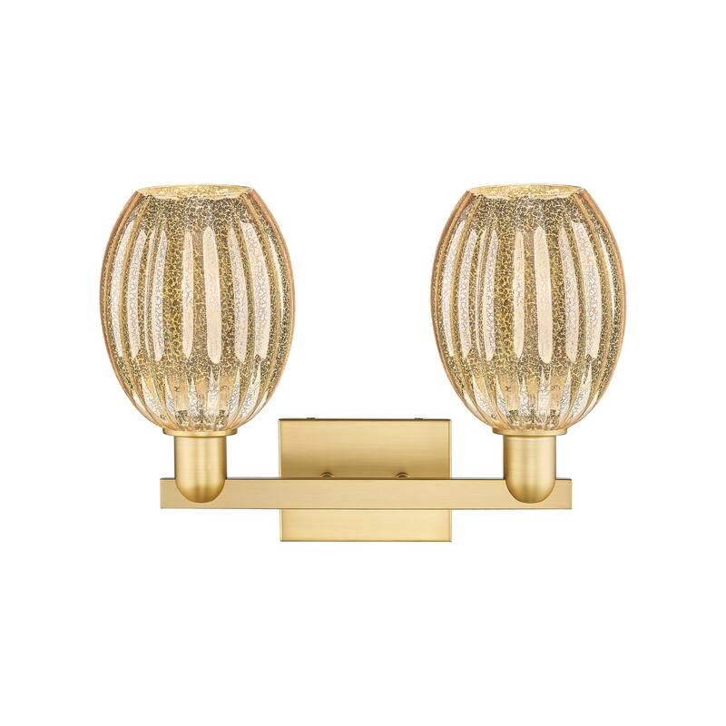 Innovations Lighting Downtown Urban - Preston - 2 Light 16" Bell Shade Bath Vanity Light