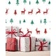 preview thumbnail 2 of 4, NextWall Run, Run Reindeer Peel and Stick Wallpaper - 20.5 in. W x 18 ft. L