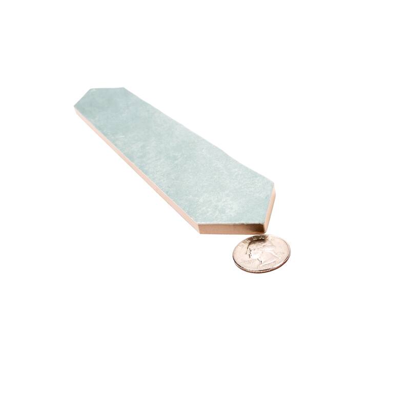 Apollo tile 2" x 10" Festa Matte Pistachio Green Ceramic Tile (2.37 sq ft/case) - 23 Pack