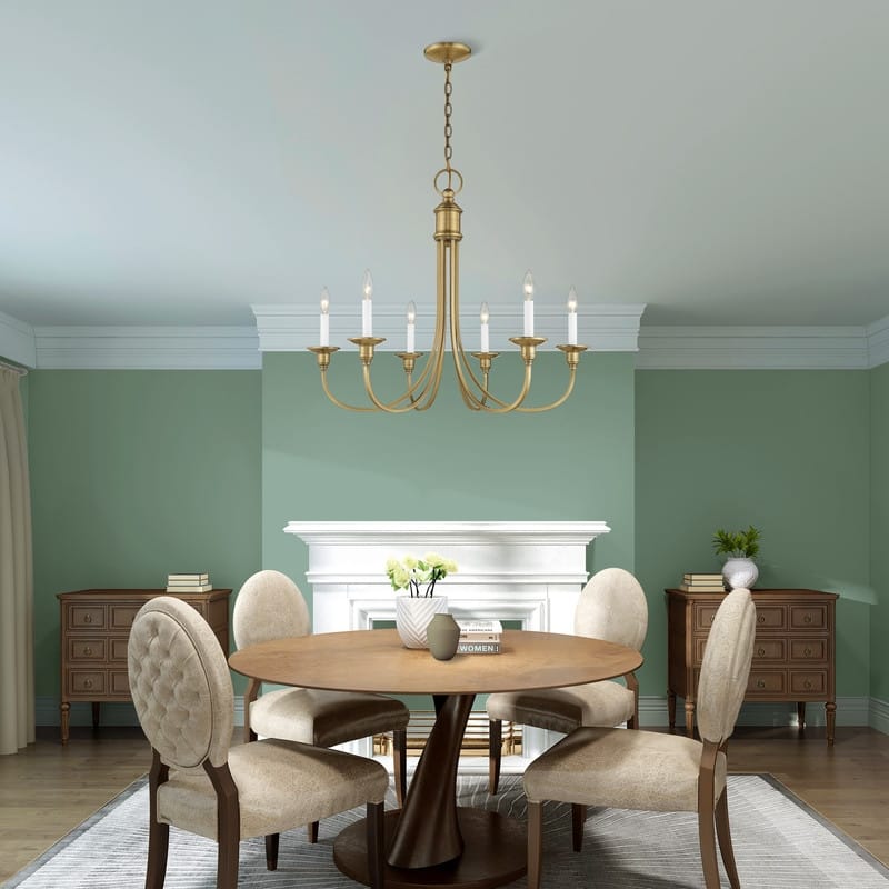 Livex Lighting 6-light Chandelier, 5146-35, 5146-01