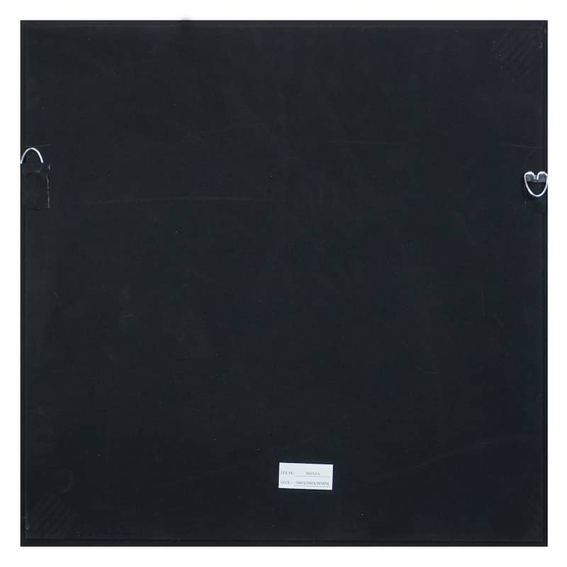 HUJI Blue Shattered Ceramic Plate Shadow Box Wall Decor