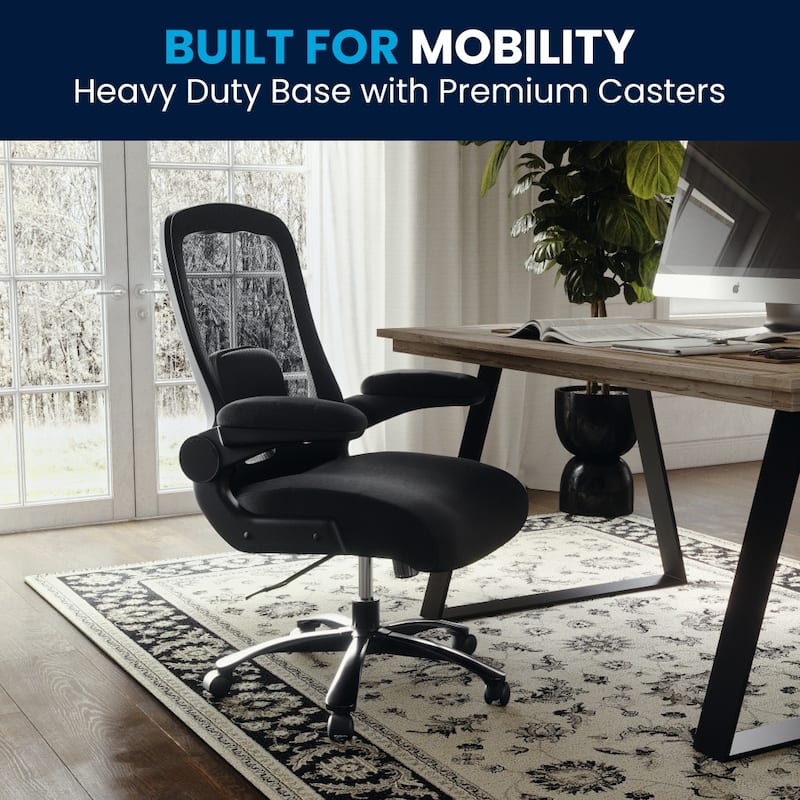 Big & Tall 500 lb. Mesh Executive Swivel Ergonomic Office Chair