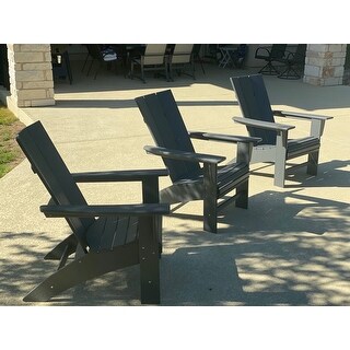 POLYWOOD® Modern Curveback Adirondack Chair