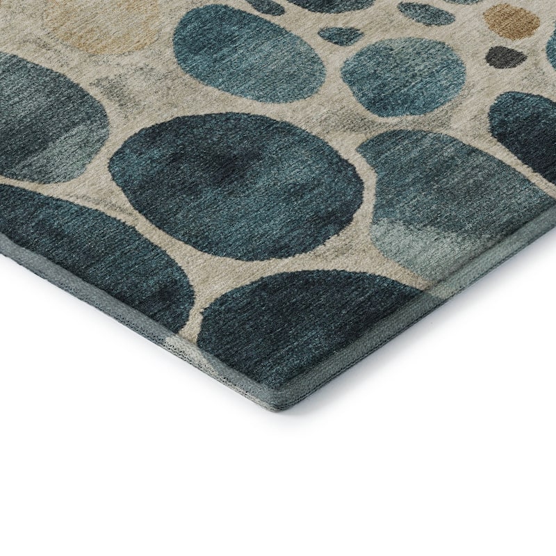 Premium Washable Super Soft Contemporary Cobble Mayfield Rug