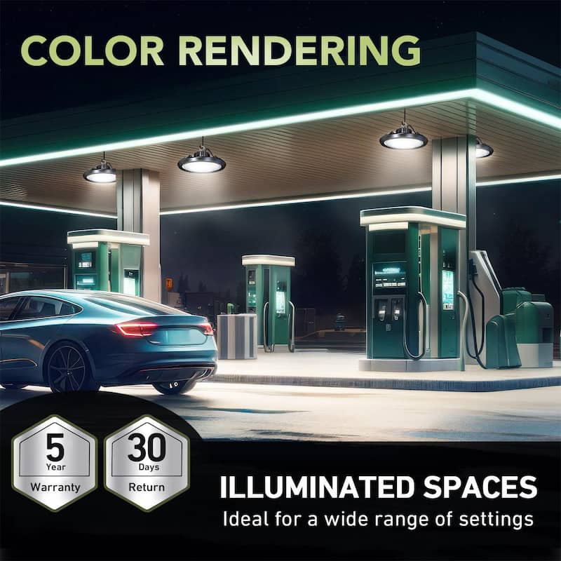 Industrial UFO LED High Bay Light for Garage and Warehouse