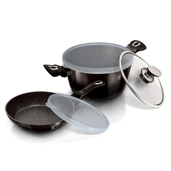 Kitchen & Dining Kitchen Cookware Sets Non-Stick Cookware Set, Pots an –  TreeLen