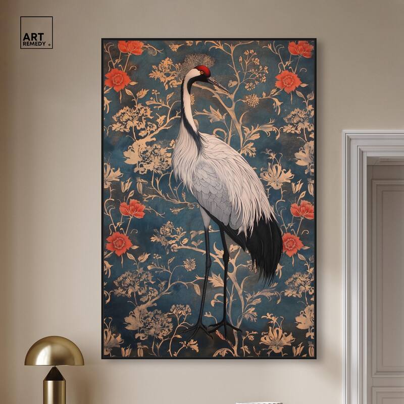 Botanical Bird I Canvas by Art Remedy