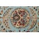 preview thumbnail 9 of 17, Floral Garden Design Tabriz Oriental Area Rug Wool Handmade Carpet - 7'11" x 9'11"