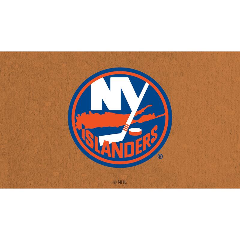 28 in. x 16 in. New York Islanders Coir Mat, 16"x28"
