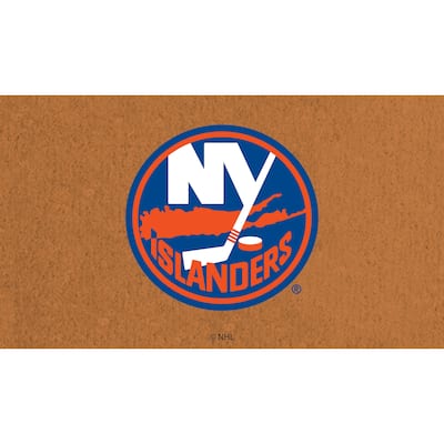 28 in. x 16 in. New York Islanders Coir Mat, 16"x28"