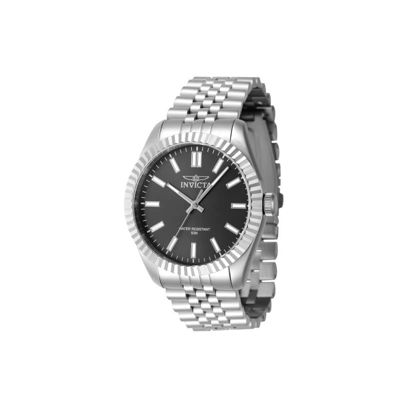 Invicta Men's 47478 Specialty Quartz 3 Hand Black Dial Watch