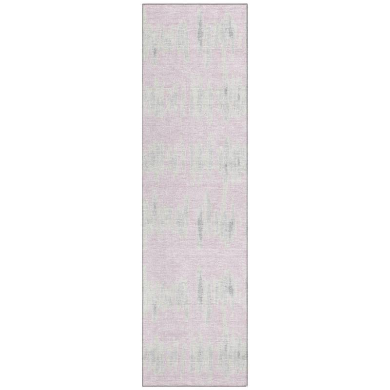 Machine Washable Indoor/ Outdoor Chantille Abstract Contemporary Rug