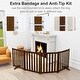 preview thumbnail 34 of 57, Wooden Freestanding Panels Pet Gate