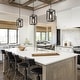 preview thumbnail 2 of 10, Modern Farmhouse 1-Light Wood Pendant Rustic Island Lights for Dining Room