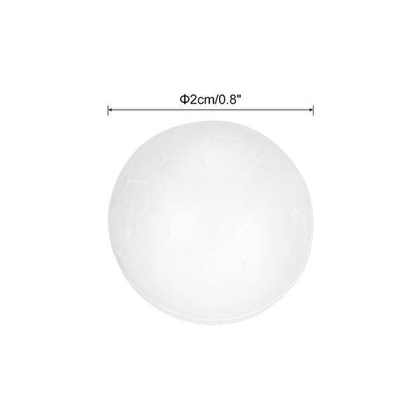 White Foam Ball Round Model Polystyrene Spheres Craft Ball for Art ...