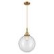 Option Brushed Brass / Clear Shade