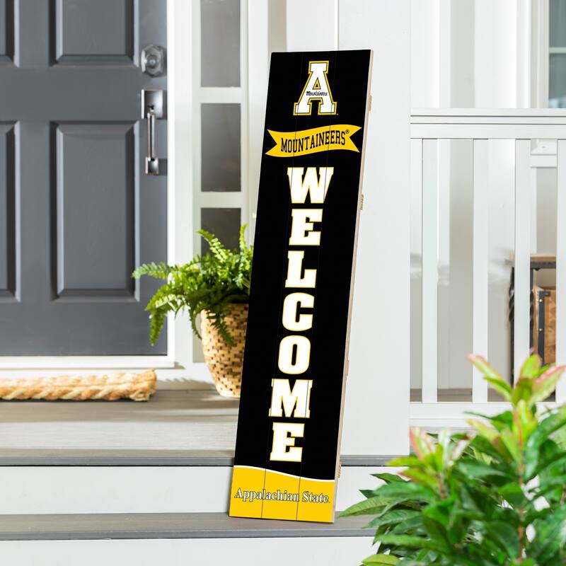 47" Porch Leaner Welcome Wall Sign, Appalachian State University