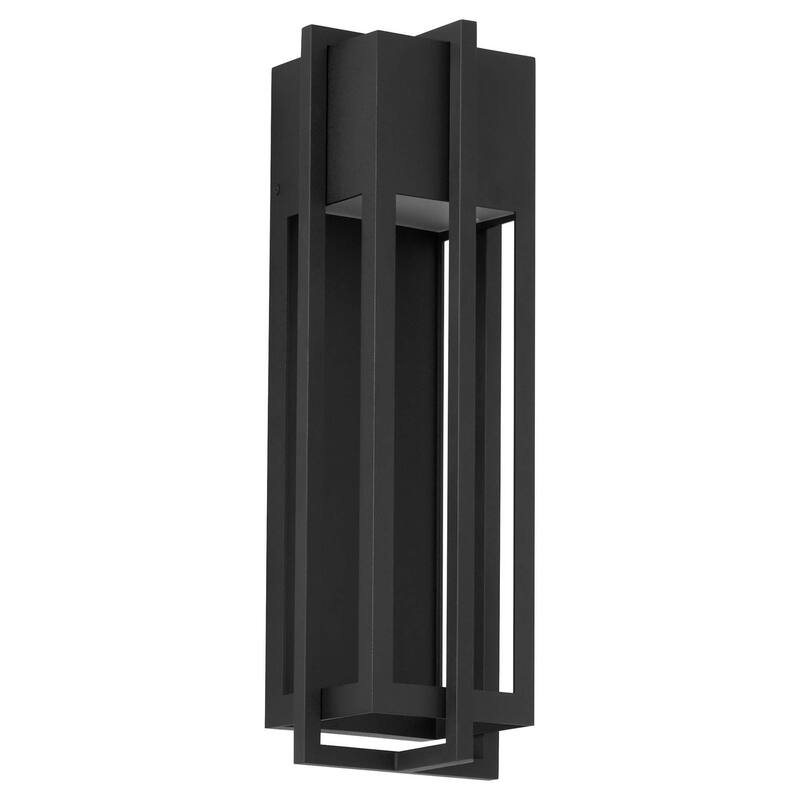 Quorum International 711-18-1 Al Fresco 19" Tall Outdoor Wall Sconce - Textured Black