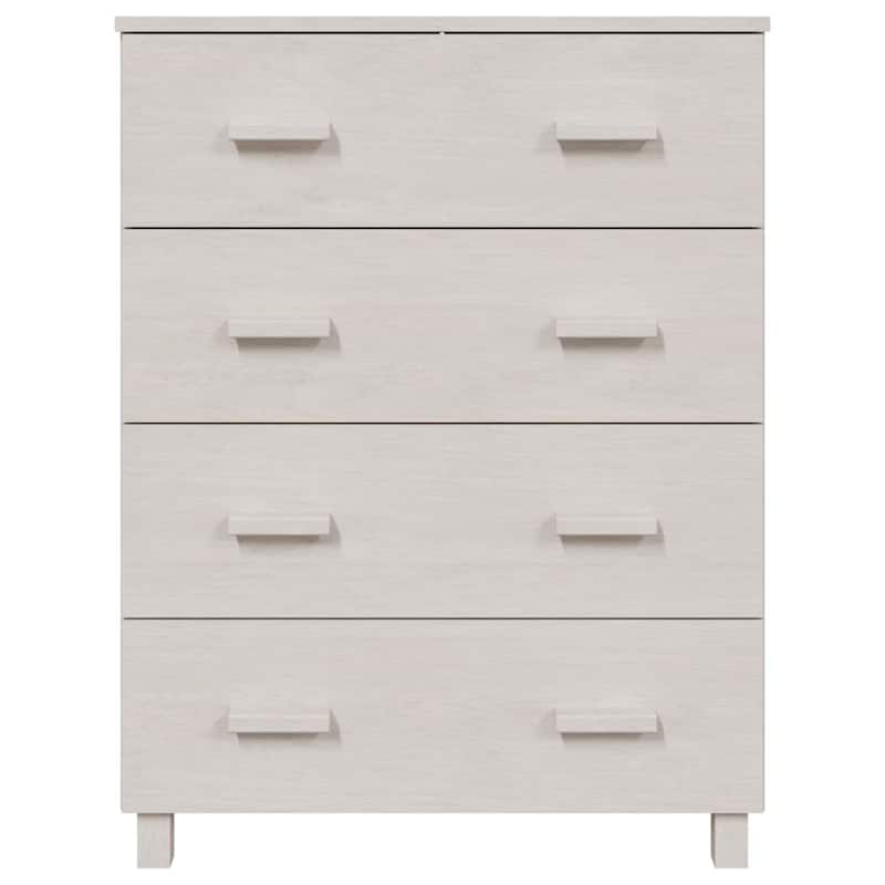 vidaXL Sideboard Buffet Console Cabinet for Kitchen HAMAR Solid Wood Pine - 31.1"x15.7"x40.7"