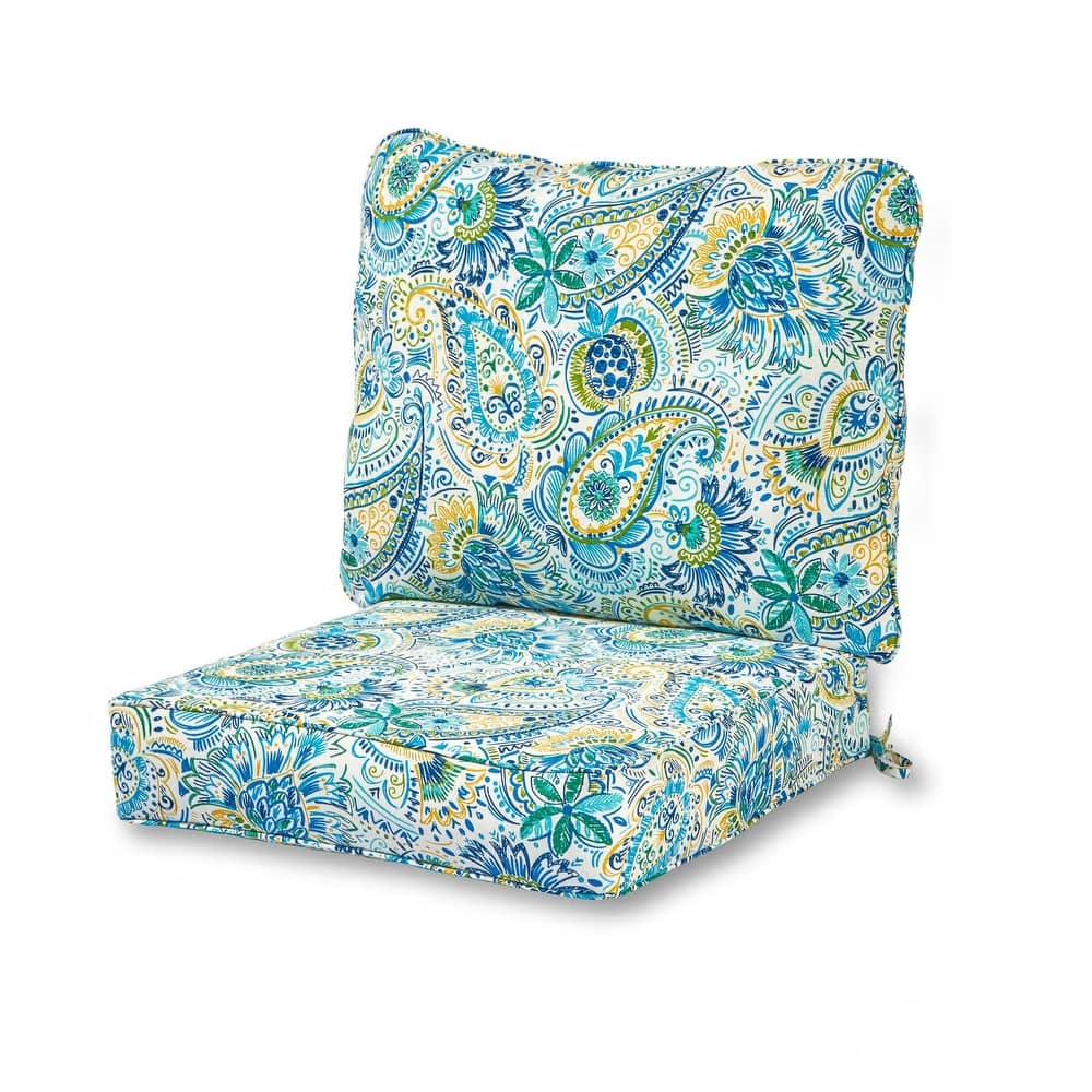 Premium Deep Seat Outdoor Cushion Set by Greendale Home Fashions (Cushions Only)