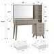 preview thumbnail 21 of 35, Modern Makeup Vanity Desk with HD Lighted Mirror, Dressing Table