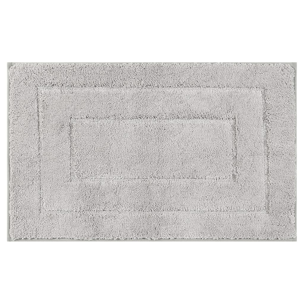 Geometry Bathroom Rug Mat, Extra Soft Absorbent Bath Rug, Non-Slip Comfortable Solid Color Bath Mat