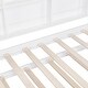 preview thumbnail 5 of 13, Twin Size Kids Bed with Trundle and Storage Shelf, Wooden House Frame with Roof and Play Area Design