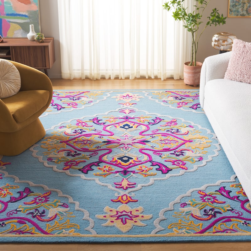 SAFAVIEH Handmade Bellagio Junie Medallion Wool Rug