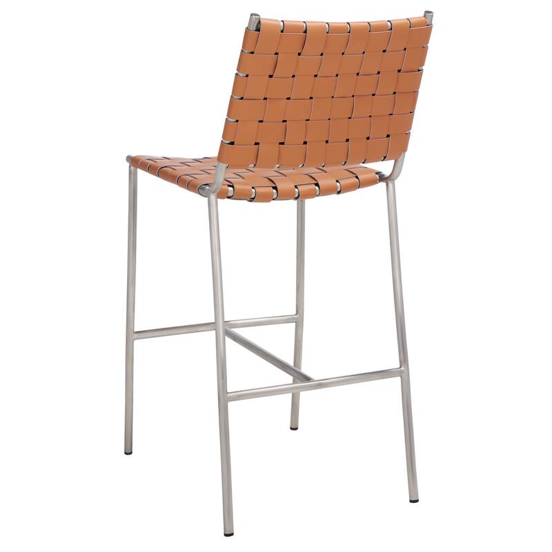 SAFAVIEH Tapati Woven Counter Stool - 20" W x 22" D x 40" H - 18Wx22Dx40H