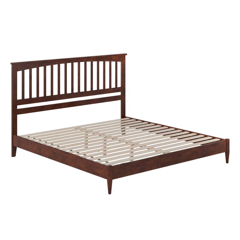Becket Solid Wood Low Profile Platform Bed