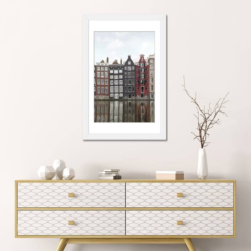 iCanvas "Canal Houses Of Amsterdam" by Henrike Schenk PFA