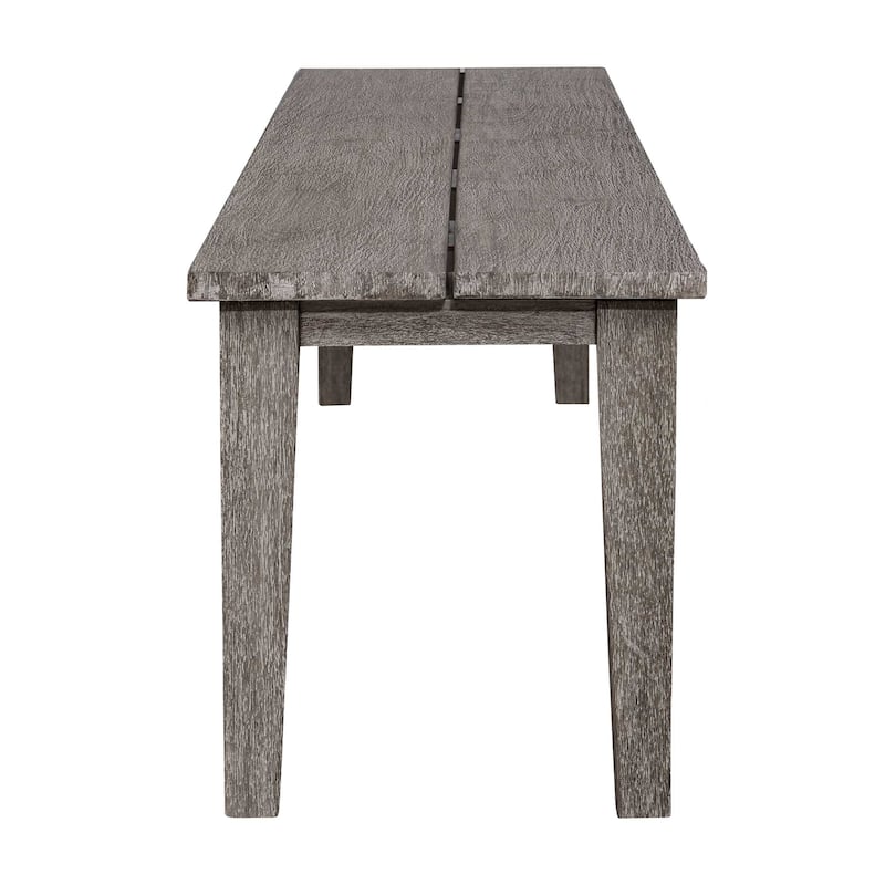 Uttermost Forsyth Dark Gray Outdoor Bench