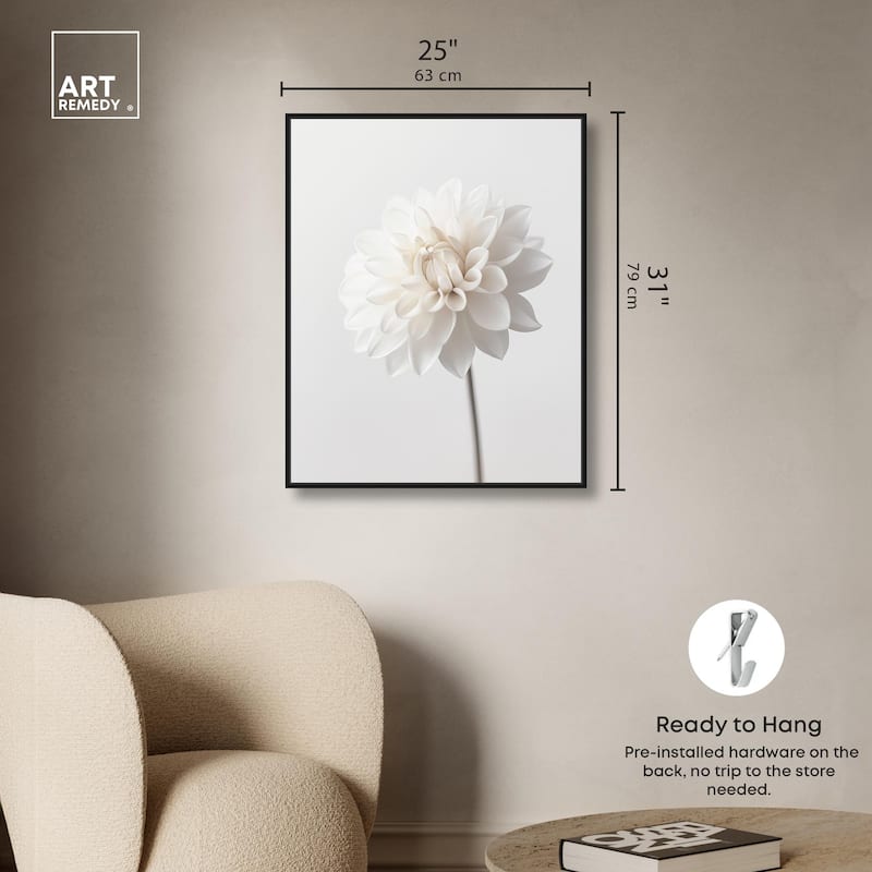 Pristine Blossom I Canvas by Art Remedy