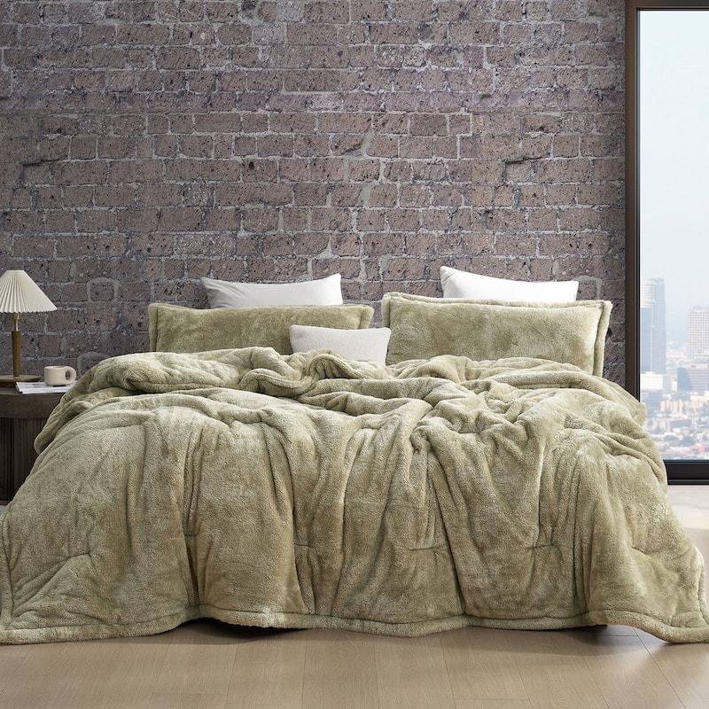 The Original Plush - Coma Inducer® Oversized Comforter - Mossy Gray - Queen