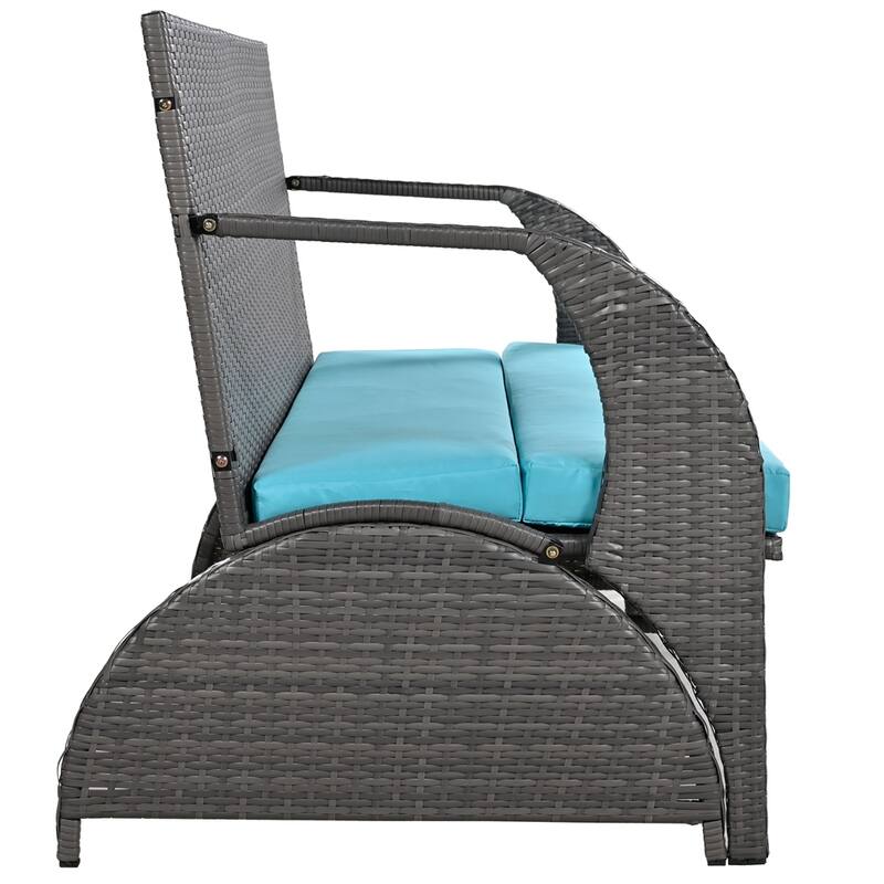 Outdoor Loveseat and Convertible to Four Seats and a Table