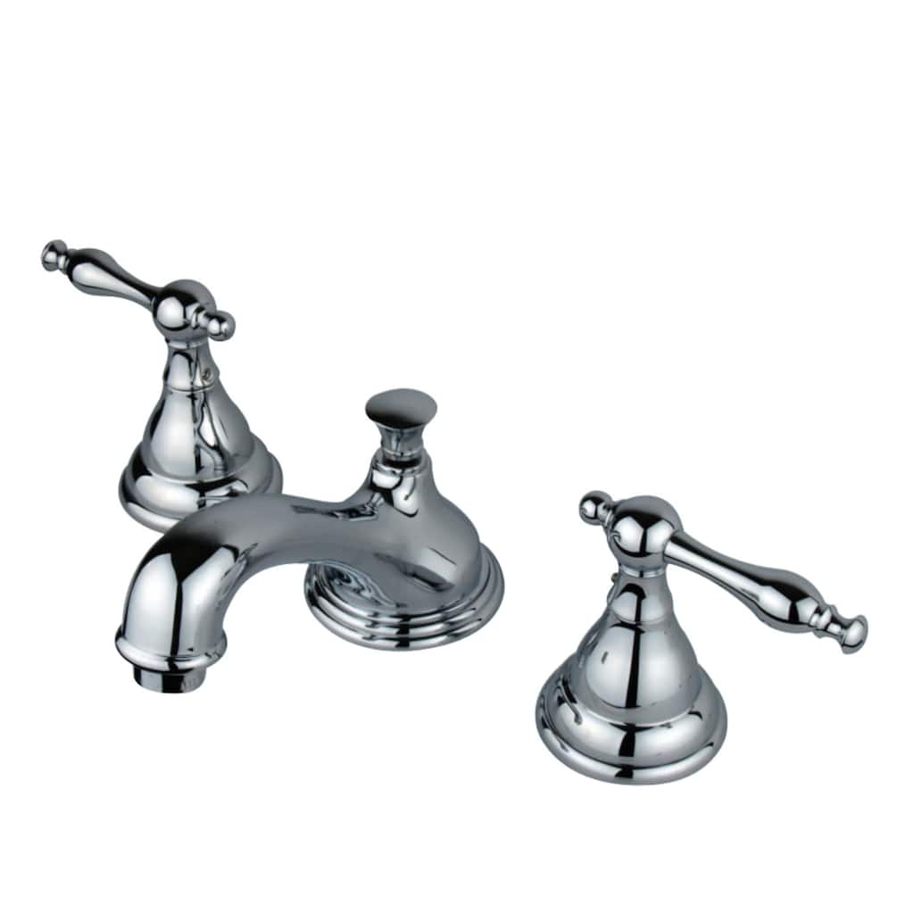 Kingston Brass 1.2 GPM Widespread Bathroom Faucet with Pop-Up Drain