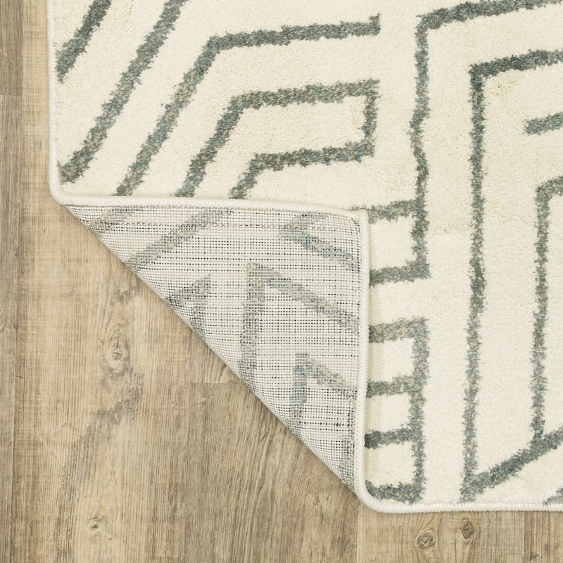 Style Haven Salinas Modern Geometric Beige/ Grey Indoor Area Rug