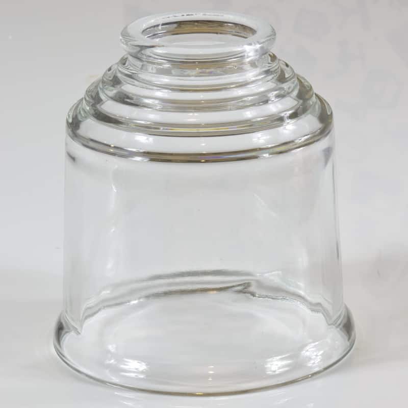 Ceiling Fan Light Covers: Clear Glass Shade Lamp Replacement Kit for Ceiling Fan Light Kits