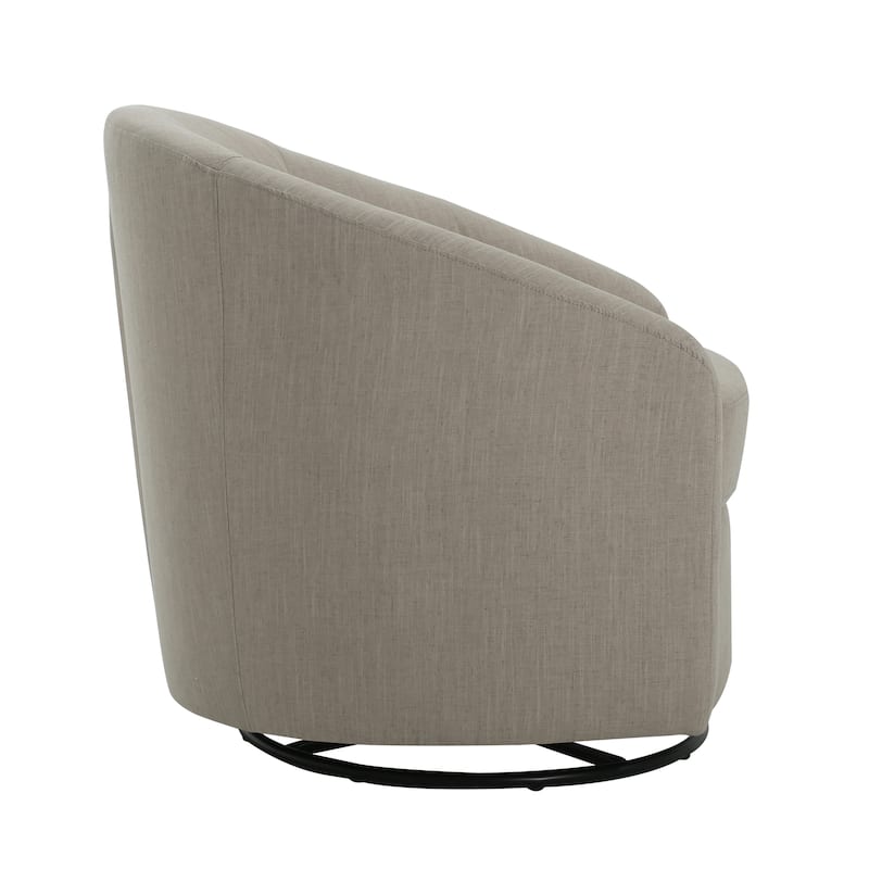 Gustavo Upholstered Swivel Glider Chair by Christopher Knight Home