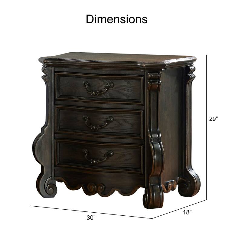Steve Silver Raymond Rich Molasses Nightstand