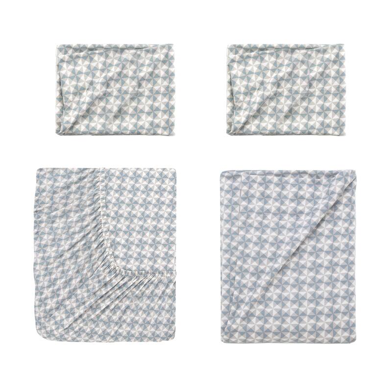 Vellux Noma Jersey Sheet Set