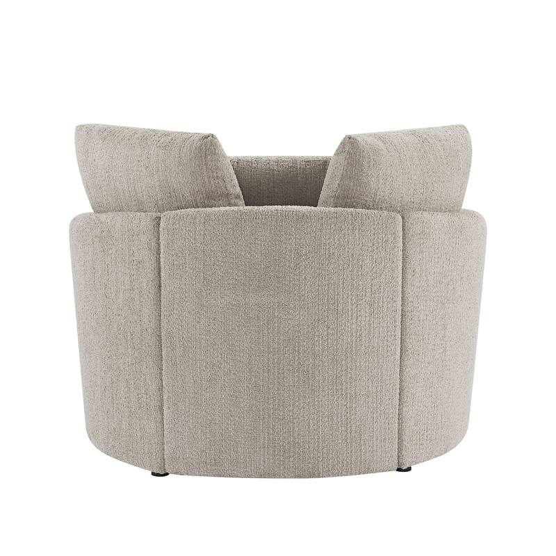 Lifestyle Solutions Bryson Storage Chair in Chenille Fabric